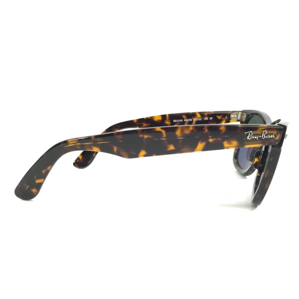 Ray-Ban Sunglasses WAYFARER RB2140 902/58 Tortoise Frames Green Polarized Lenses
